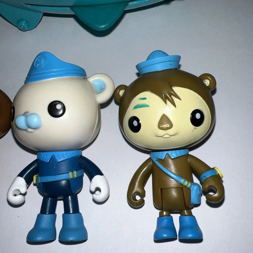 Octonauts Gup A Deluxe Vehicle figures Captain Barnacles Tweak Barrot Dashi